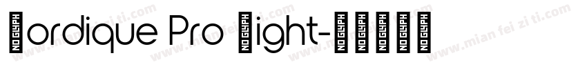 Nordique Pro Light字体转换